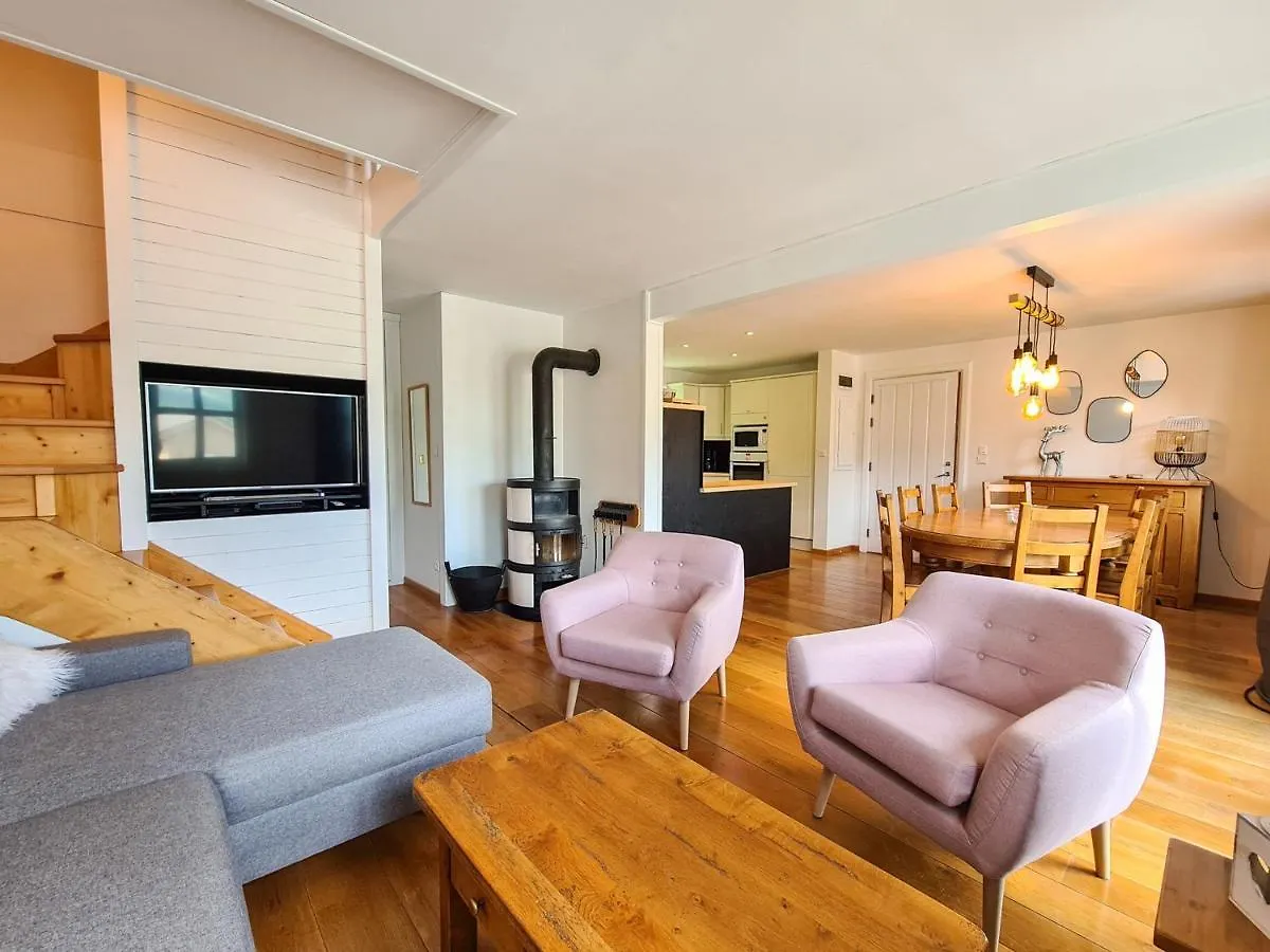 Chalet Spacieux Avec Poele A Bois, Wifi Gratuit, Terrasse, Garage Et Proche Des Pistes - Fr-1-425-122 Flaine France